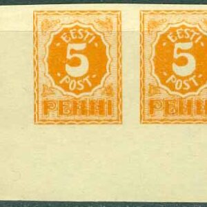 Estland – M    6 Siffertyp, hörnpar 5 P **