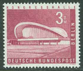 Berlin – M  154 Stadsbilder från Berlin, Kongresshallen i djurparken, 2 DM *