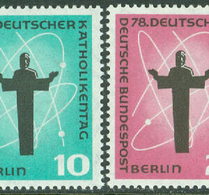 Berlin – M  179-180 Tyska katolikdagen i Berlin, 2 kpl **