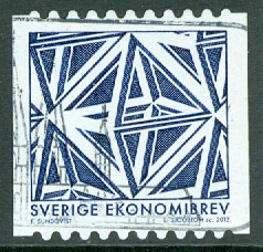 F 2869 Geometriska figurer, ekonomibrev stpl