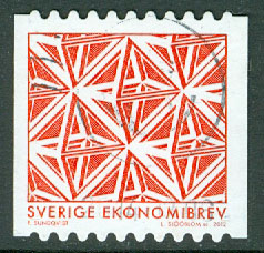 F 2870 Geometriska figurer, ekonomibrev stpl