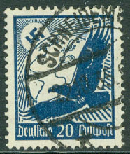 Deutsches Reich – M  532 Luftpost, 20 Pf stpl