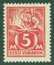 Estland – M   37 A Hantverkare, 5 M *