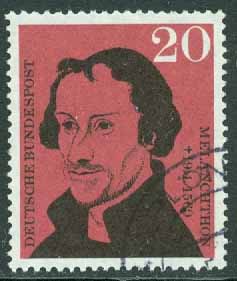 Tyskland – M  328 Philipp Schwarzerd död i 400 år – Humanist & reformator, 1 kpl stpl