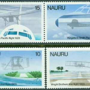 Nauru – M  188-191 Flyghistoria, 4 kpl **