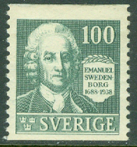 Sverige – F  260 Emanuel Swedenborg 100 öre *