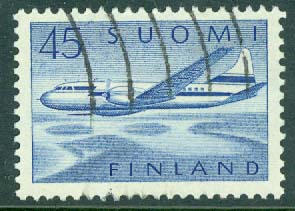 Finland – F  516 Bruksserie III. Convair Metropolitan CV 440, 45 mk stpl