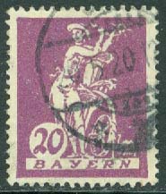 Bayern – M  181 Arbetare, 20 Pf stpl