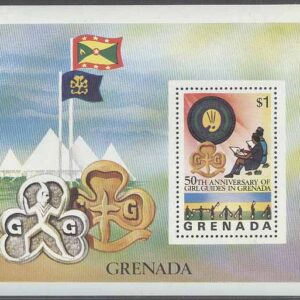 Grenada – M BL  55 14:e Världsscoutingträffen i Norge, block **