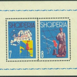 Albanien – M BL  13 Europa CEPT 1962, block **