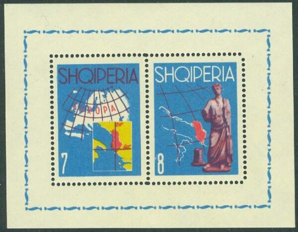 Albanien - M BL  13 Europa CEPT 1962, block **