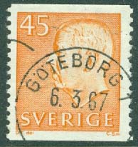 F  429A. Snyggt GÖTEBORG 6.3.67  (O/Vg)