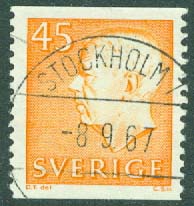 F  429A. Vackert STOCKHOLM 7  8.9.67   (A/U)