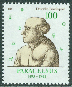 Tyskland – M 1704 Paracelsus (1493-1541), läkare, naturforskare, filosof. 1 kpl **