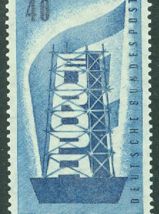 Tyskland – M  242 Europa CEPT 1956, 40 Pf **