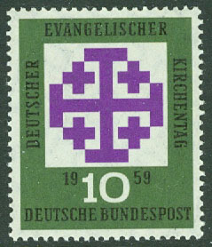 Tyskland – M  314 Tyska Evangeliska Kyrkodagen, 1 kpl **