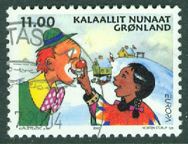 Grönland – F  385 Europa 2002, Cirkus, 1 kpl stpl