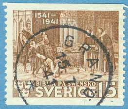F  328A Bibeln 15 öre. GRANÖ 15.7.41  (AC/Vb)