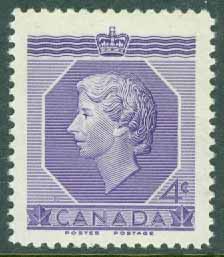 Kanada – M  282 Drottning Elisabeth II`s kröning, 1 kpl *