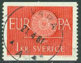 F  518 Europa I. VARA 21.4.61  (R/Vg)