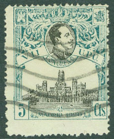 Spanien – M  269C UPU`s världspostkongress i Madrid 1920, 5 C stpl