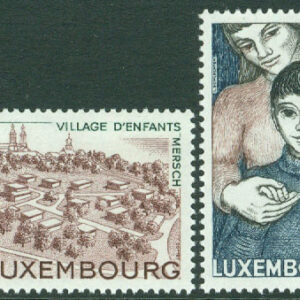 Luxemburg – M  775-776 SOS barnby Mersch, 2 kpl **