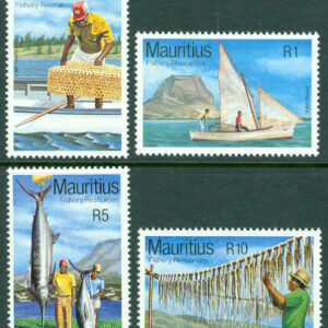 Mauritius – M  566-569 Fiske, 4 kpl **