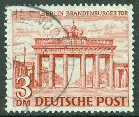 Berlin – M   59 Brandenburger Tor, 3 DM stpl