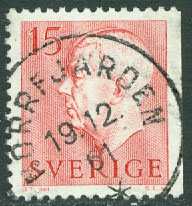 F  413B Gustaf VI Adolf typ II. NORRFJÄRDEN 19.12.61  (BD/Nb)