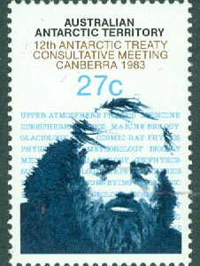 Australian Antarctic Ter. – M   60 Konferens mellan undertecknarna av Antarktisfördraget, 1 kpl **