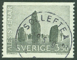 F  579 Ales stenar. Nära prakt SOLLEFTEÅ 2  29.5.69  (Y/Å)