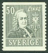 Sverige – F  323 Linné 50 öre *