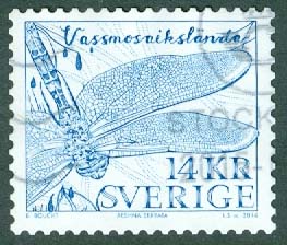 F 3001 Vassmosaikslända, 1 kpl stpl