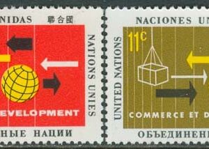 FN New York – M  140-141 FN`s konferens för handel och utveckling, 2 kpl **