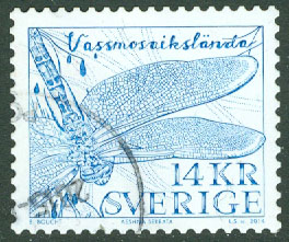 F 3001 Vassmosaikslända, 1 kpl stpl