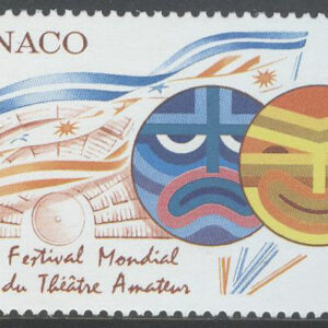 Monaco – M 2114 10:e Internationella amatörteater-festivalen, 1 kpl **