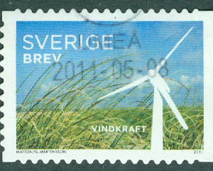 F 2821 Naturkraft. Stämplat UMEÅ 2011-05-08