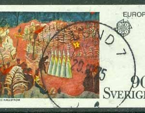 F  916 Europa 1975 90 öre. LUND 7  29.10.75  (M/Sk)