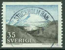 F  599 Fjället. STOCKHOLM BAN 1.9.71  (A/U)