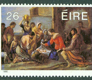 Irland – M  582 Jul 1985. Herdarnas tillbedjan, målning av Louis Le Nain, 26 P **