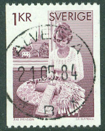 F  955 Knypplerska. Prakt ALVESTA 21.05.84  (G/Sm)