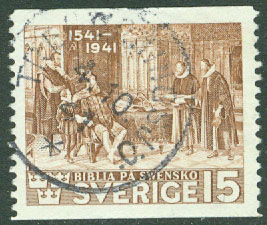 F  328 Bibeln. Nära prakt TREHÖRNINGSJÖ 4.10.41  (Y/Å)