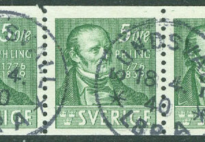 F  318 P H Ling. SUNDSVALL 18.4.40 LBR A, 3-strip