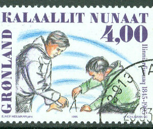 Grönland – F  258 Seminariet i Nuuk (Godthåb) 150 år, 1 kpl stpl