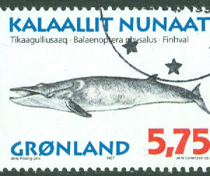 Grönland – F  307 Valar II, 5.75 kr stpl