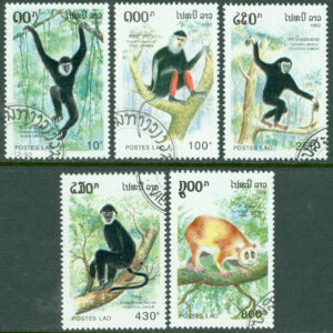 Laos – M 1337-1341 Apor, 5 kpl stpl