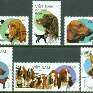 Vietnam – M 2073-2078 Hundar 6 ol stpl