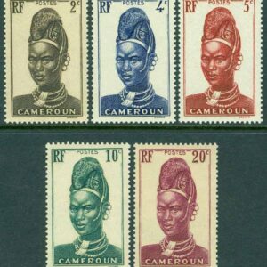 Kamerun – M  126, 128-130, 132 Lamidokvinna, 5 ol **