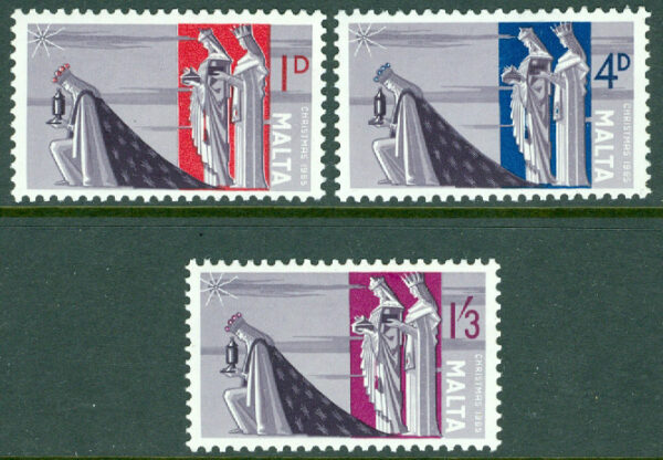 Malta - M  330-332 Jul 1965, 3 kpl **