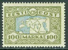Estland – M   40 Karta, 1 kpl *